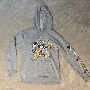 Disney Gray Mickey Mouse Hoodie